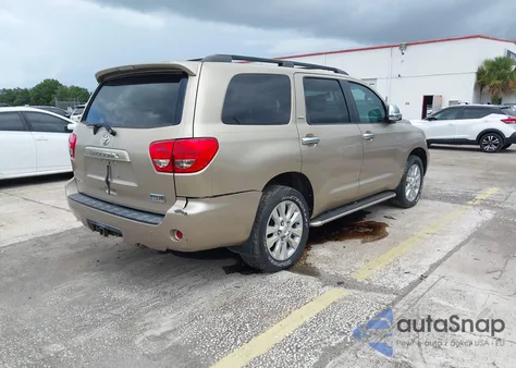 2008 Toyota Sequoia Sr5 из США, поврежденный, VIN 5TDZY64A48S012750